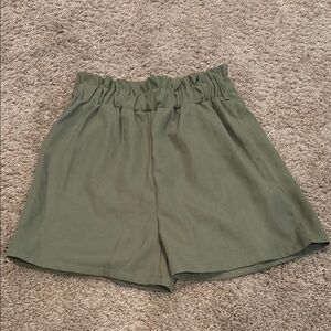 Olive Green Kid’s Shorts